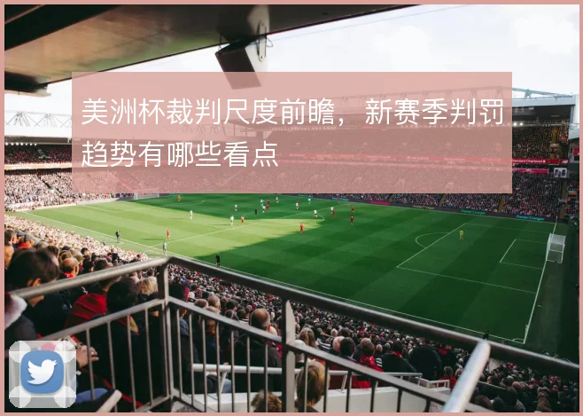 美洲杯裁判尺度前瞻，新赛季判罚趋势有哪些看点